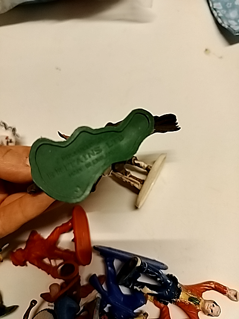 Lille lot med Britains, Linde og andet vintage legetøj.